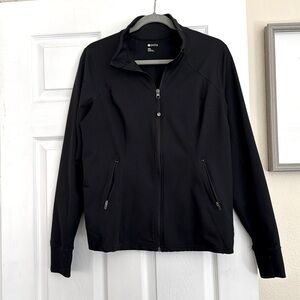 Zella black tech jacket szXXL